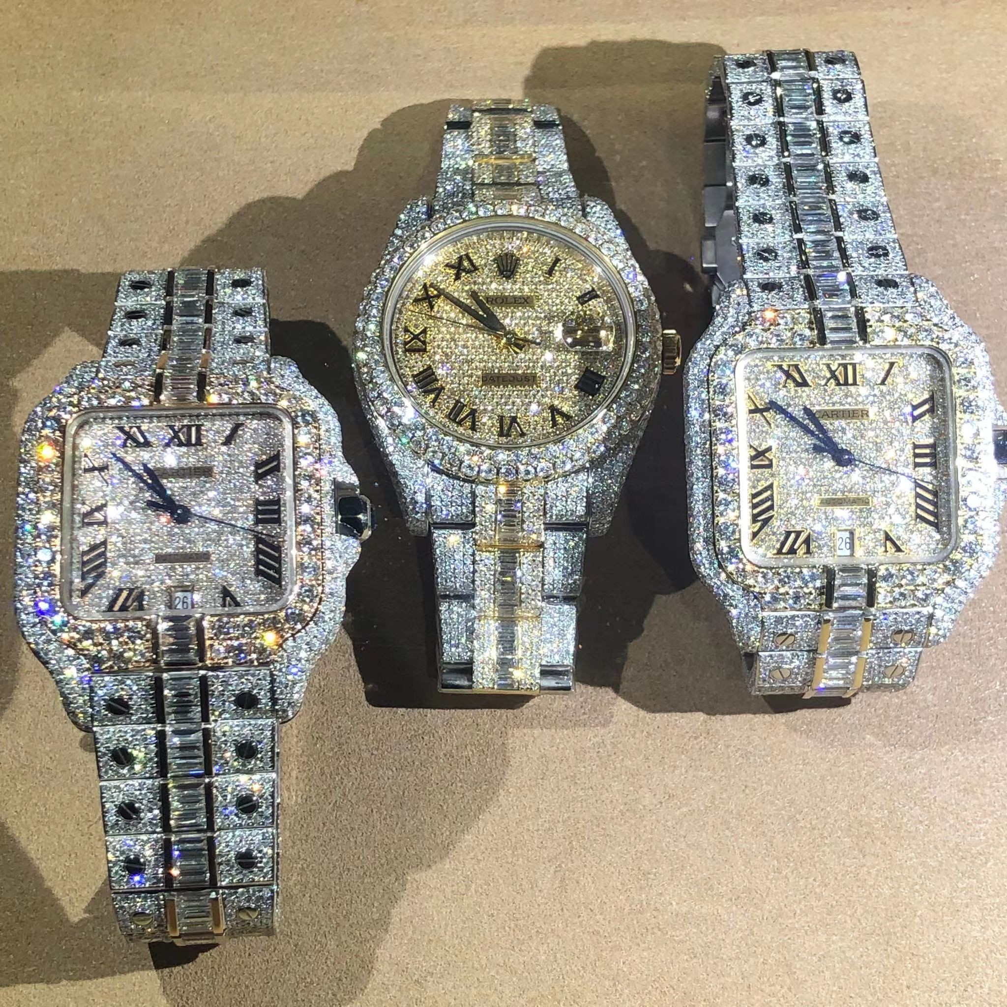 Latest company case about Houston Moissanite Watch store known as hiphop star