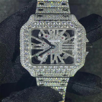Full Iced Out VVS Moissanite Iced Out Watch