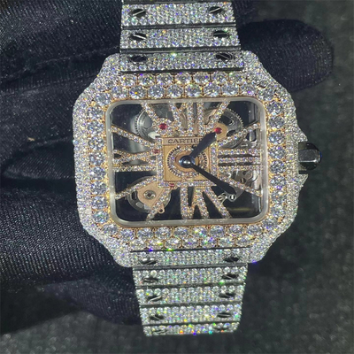 Full Iced Out VVS Moissanite Iced Out Watch