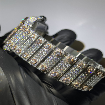 Top Brand Moissanite Watch Datejust Iced Out Arabic Watches 3EX