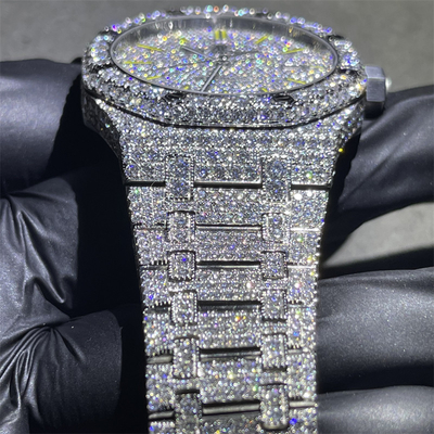 Natural Hip Hop Moissanite AP Watch
