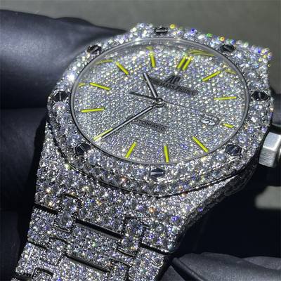 Natural Hip Hop Moissanite AP Watch