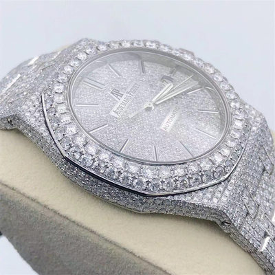 Royal Moissanite AP Watch GRA Iced Out Luxury Mechanical Watch
