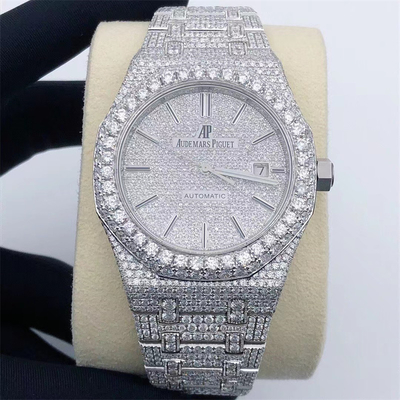 Royal Moissanite AP Watch GRA Iced Out Luxury Mechanical Watch