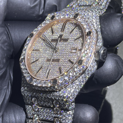 VVS1 Moissanite AP Watch GIA Natural Diamond With High End Jewelry
