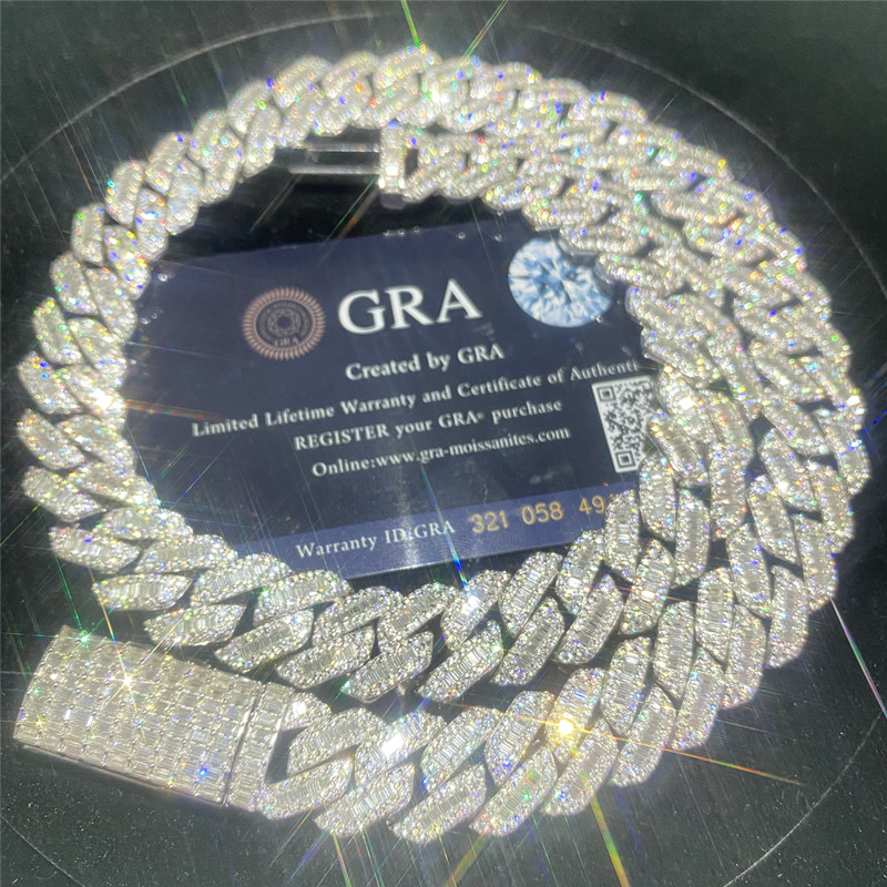 925 Sterling Silver Miami Cuban Link Chain