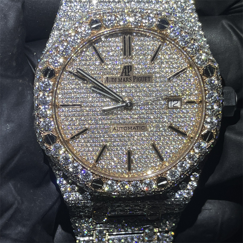 VVS1 Moissanite AP Watch GIA Natural Diamond With High End Jewelry